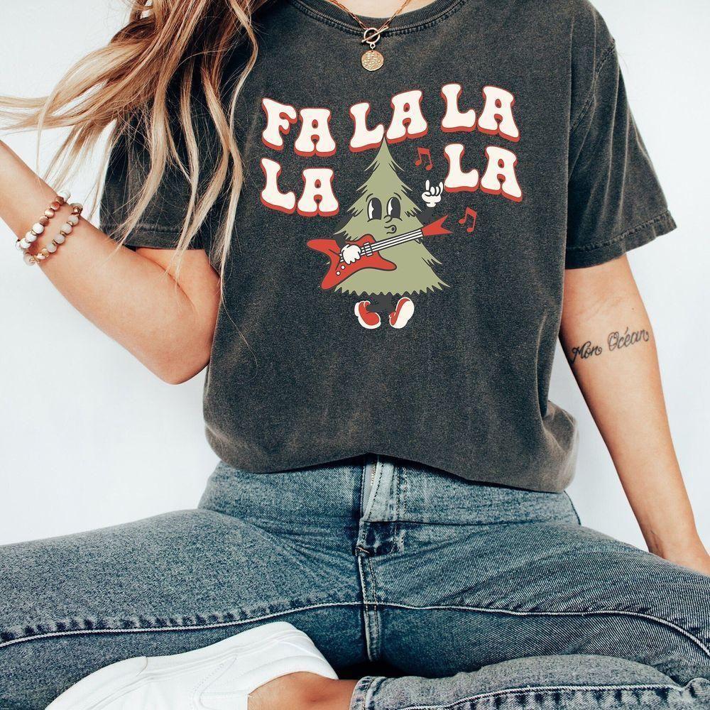 Retro Christmas Tree Vuitino Shirt